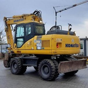 foto Komatsu PW160-7E0