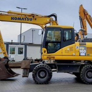 foto Komatsu PW160-7E0