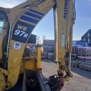 foto koparko ladovarka Komatsu WB97 R